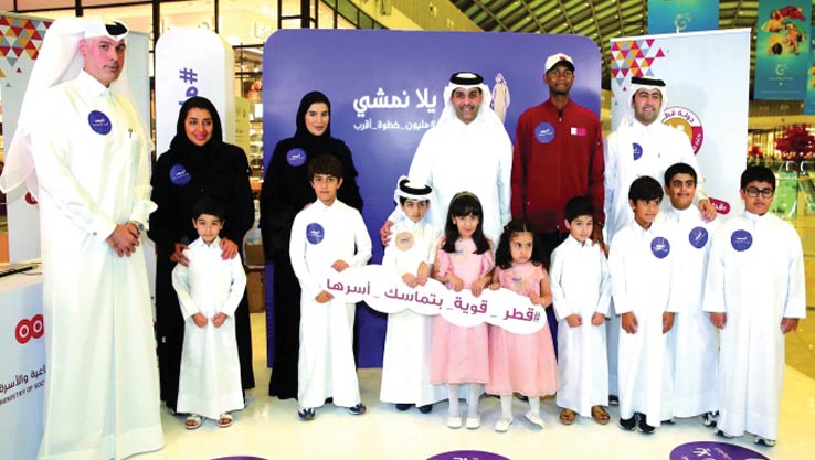 Ooredoo sponsors the "Let's Walk - One Million Steps " initiative
