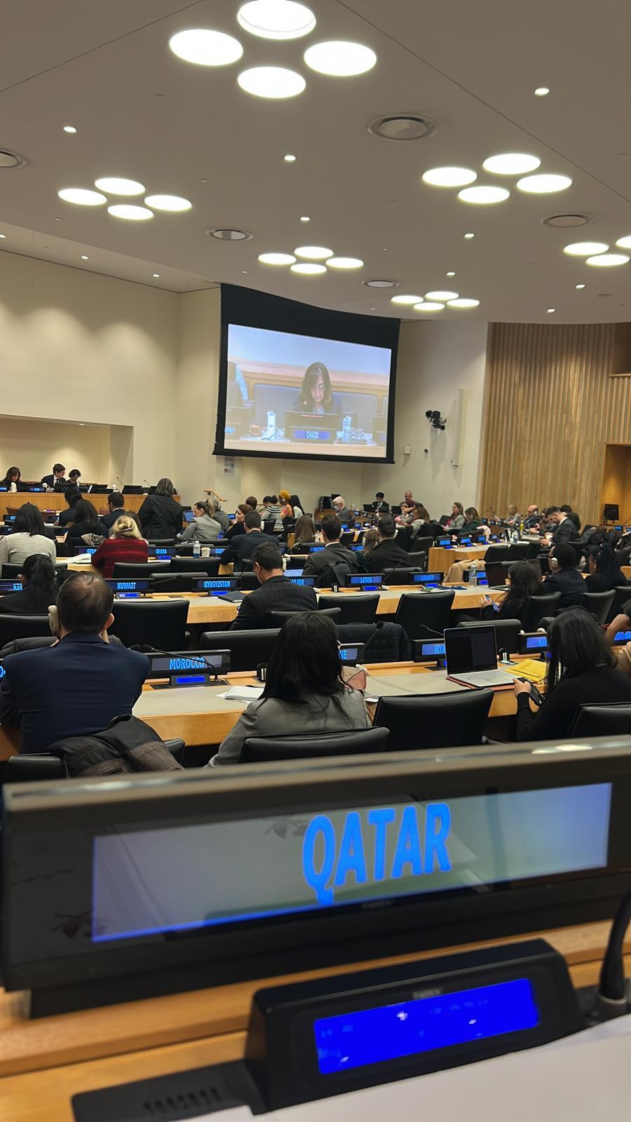 The State of Qatar affirms its commitment while promoting and protecting the elderly rights 