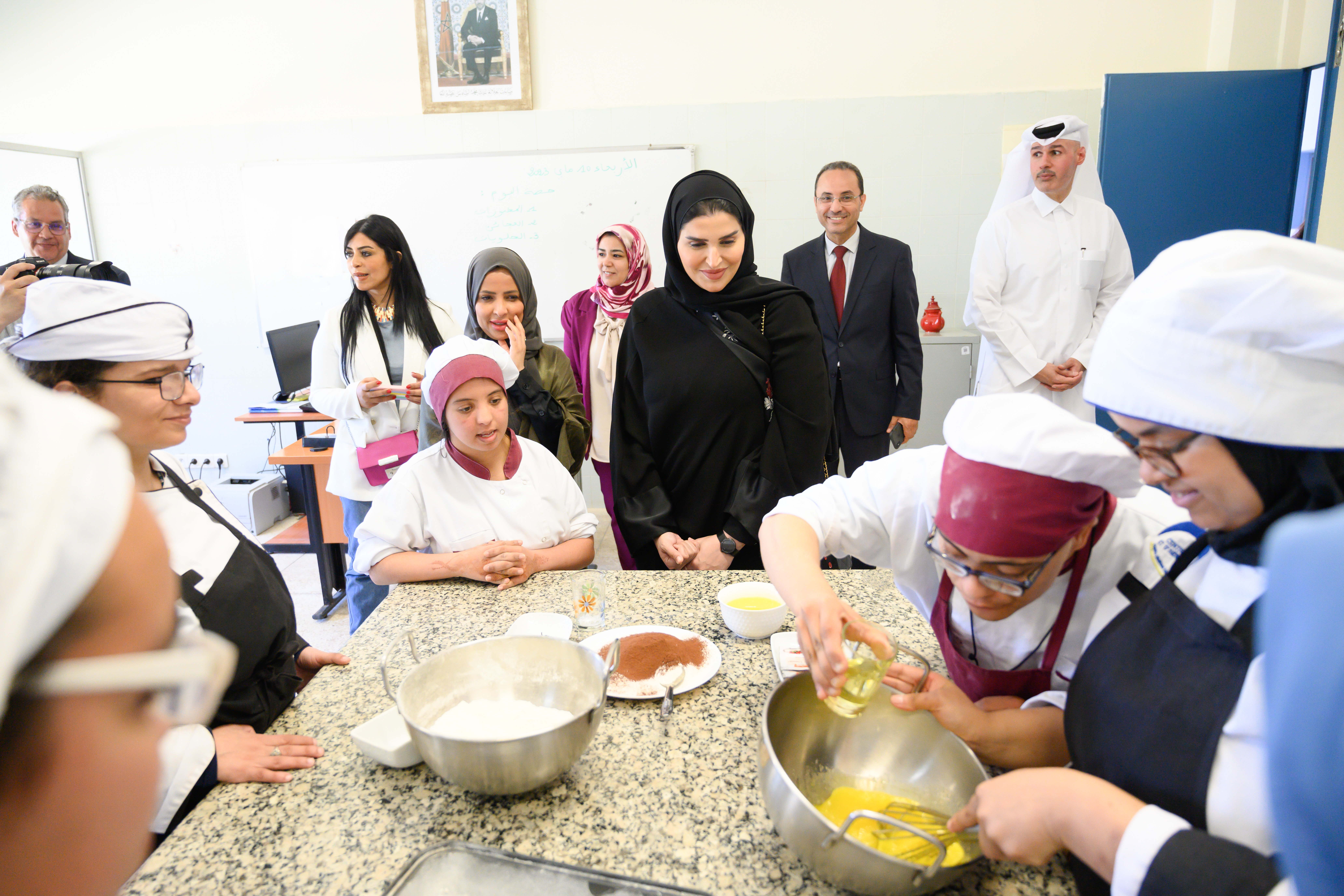 The Minister of Social Development inspects several social centers in the Kingdom of Morocco
