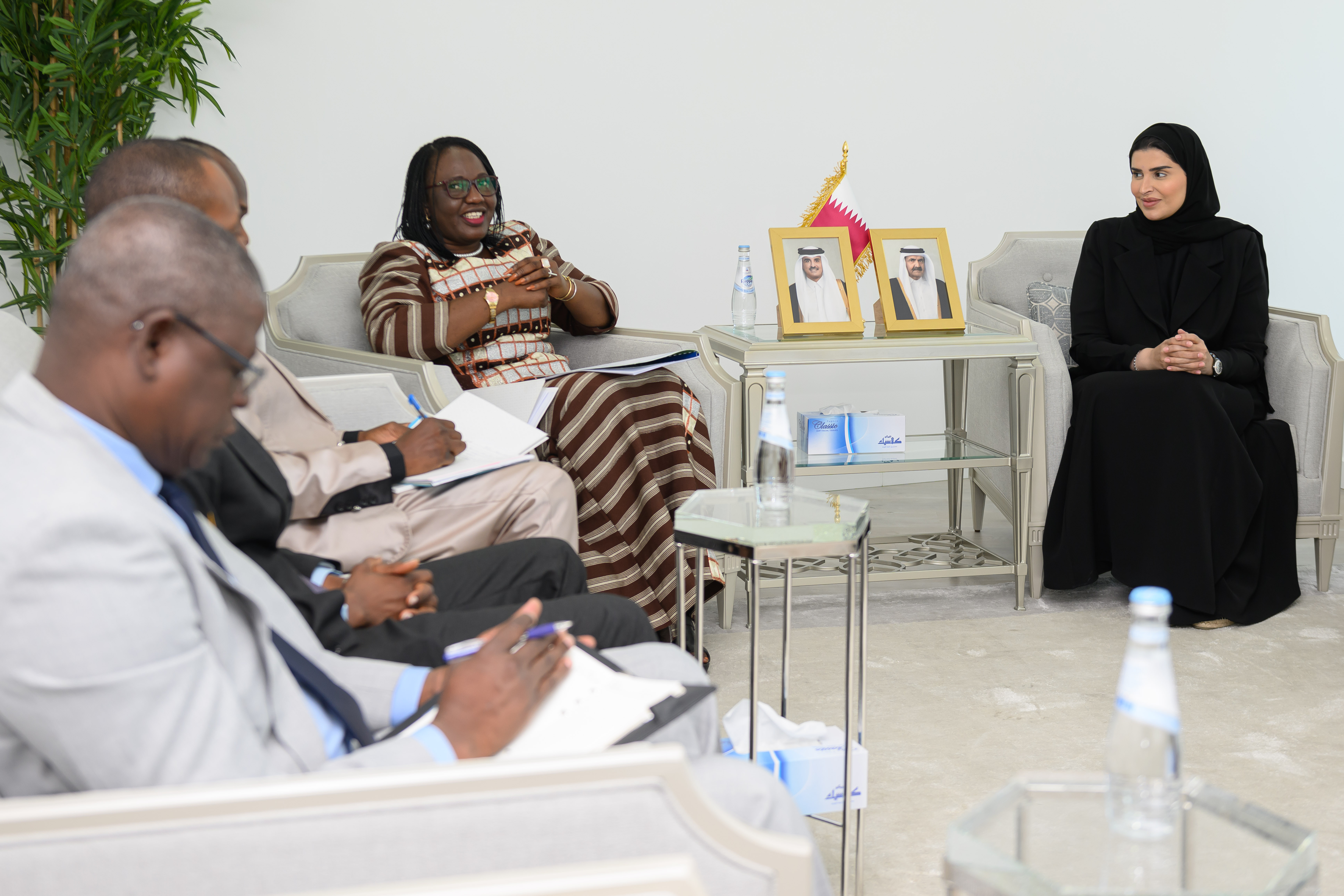  Minister of Social Development and Family meets with Minister of Foreign Affairs and Regional Cooperation of the Republic of Burkina Faso