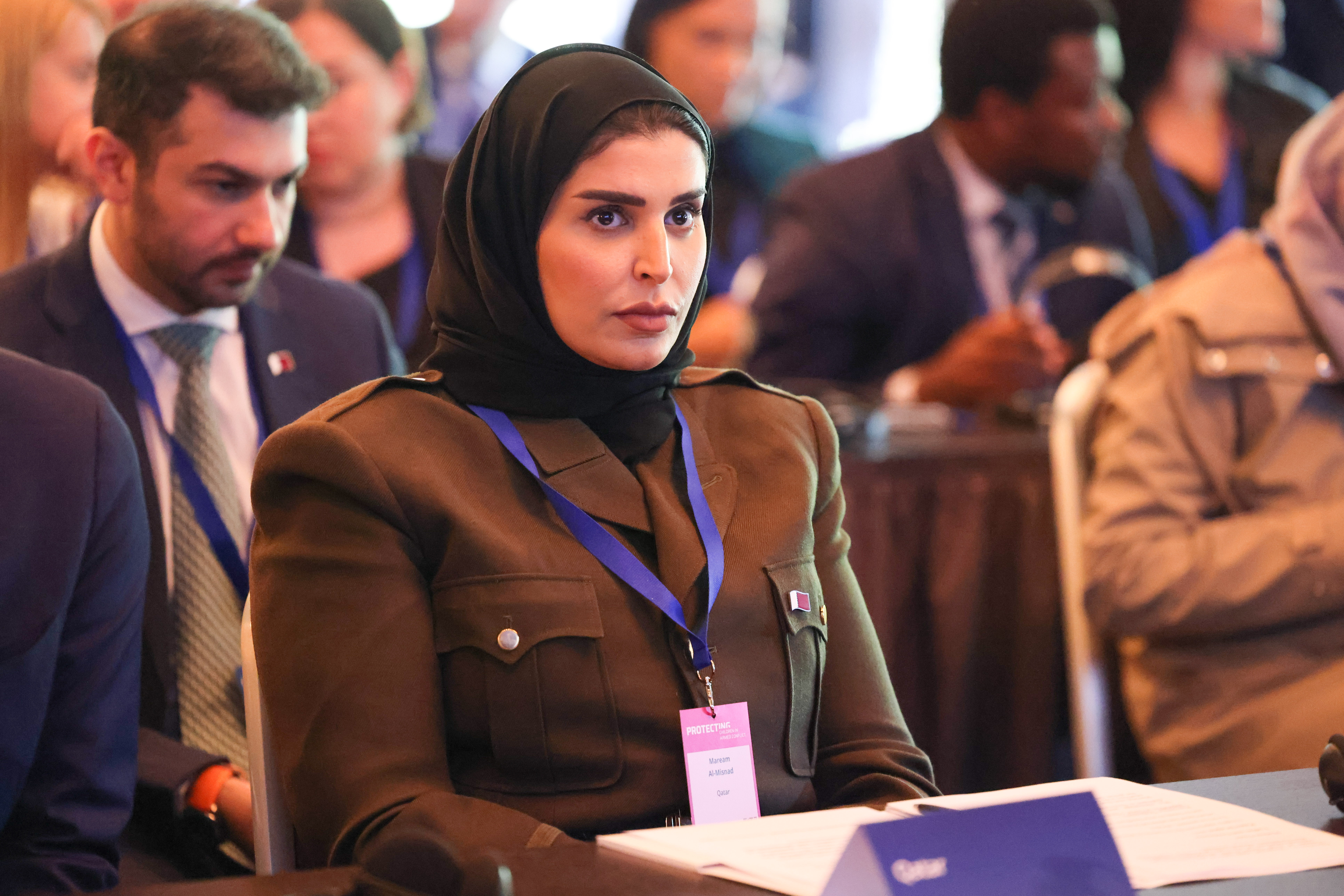 Minister of Social Development and Family heads the Qatari delegation participating in Oslo international conference on the protection of children in armed conflict