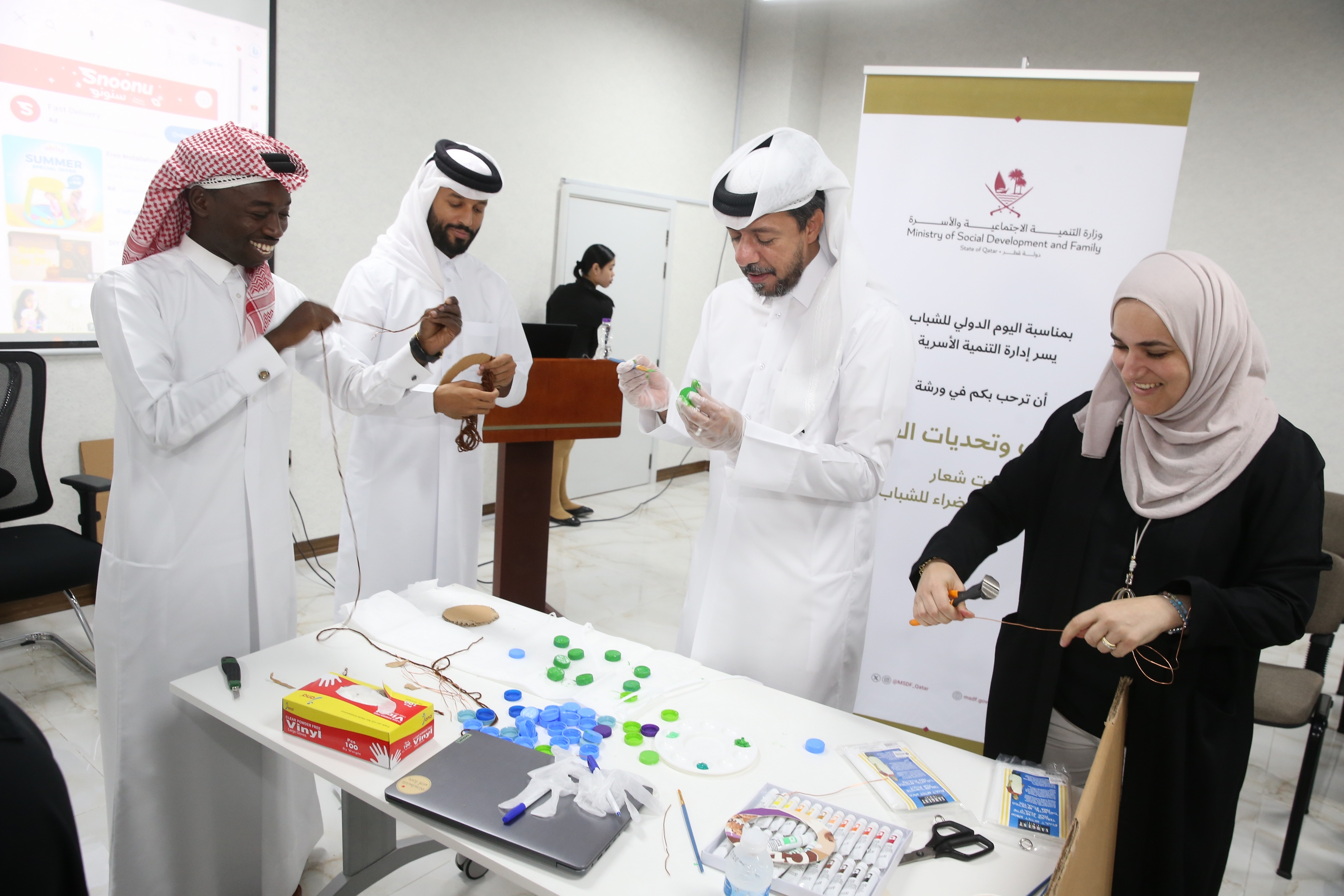“Social Development” raises awareness for youth about sustainability and recycling 