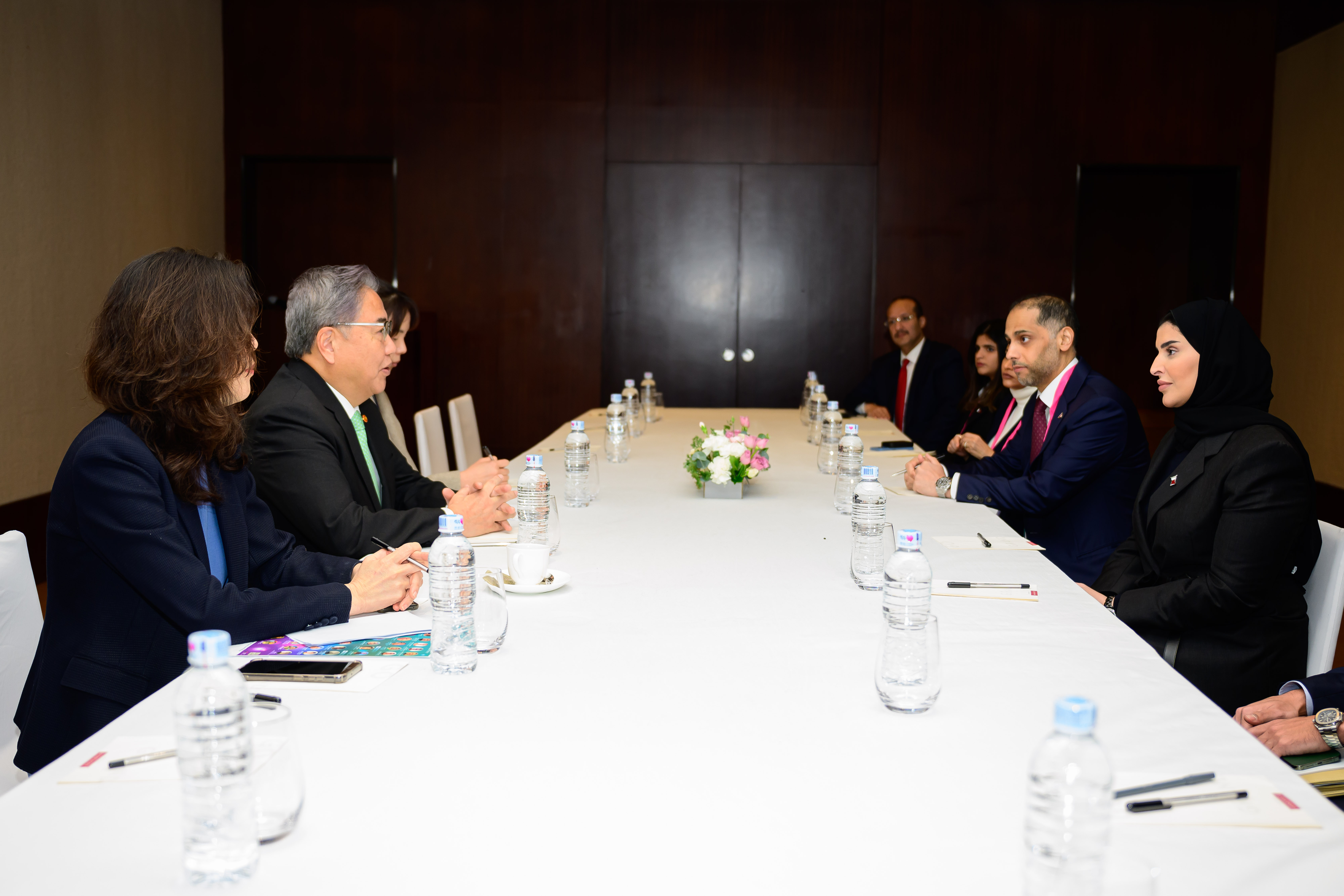 Social Development and Family Minister meets Korean Foreign Minister
