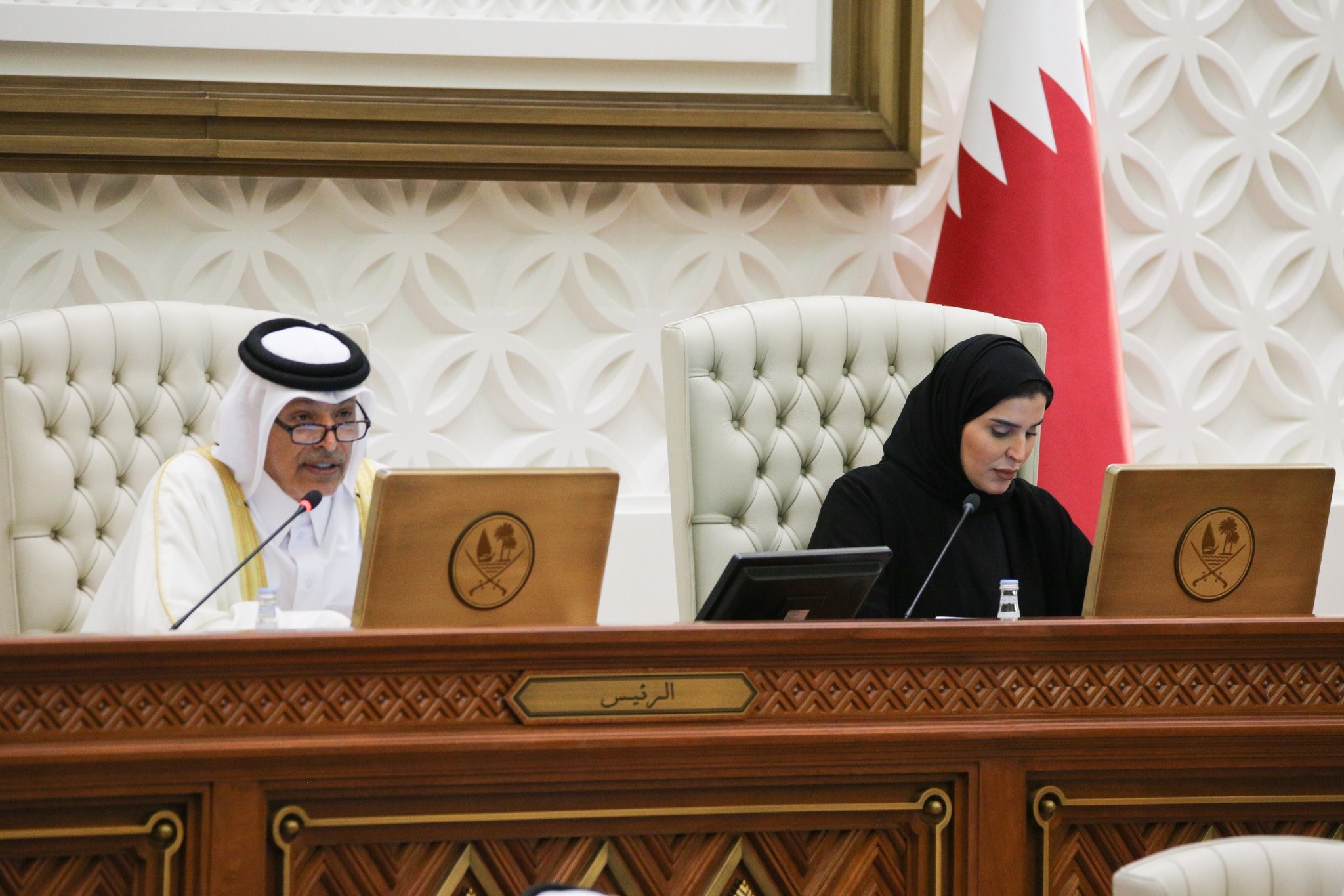 Minister of Social Development and Family meets members of the Shura Council