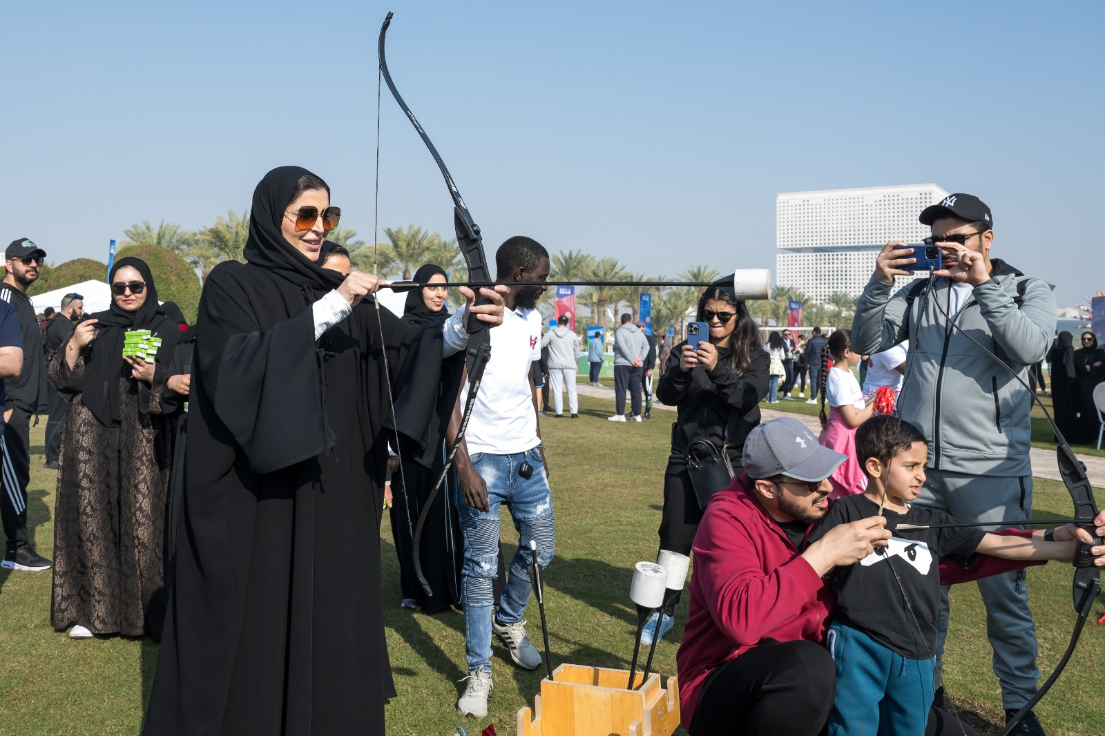 Family is the Treasure of A Nation, “Social Development” participates in the activities of National Sports Day 2024