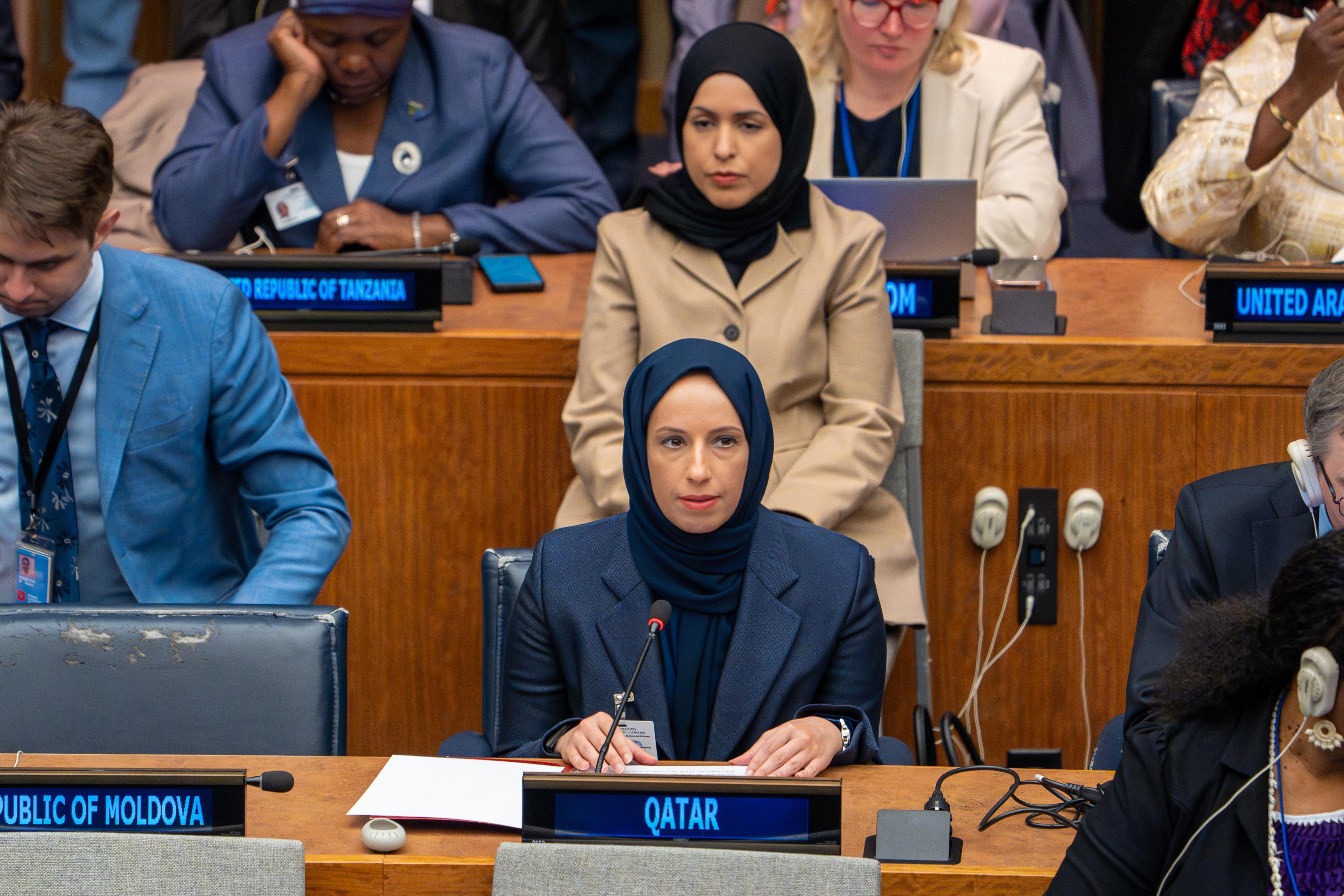 Qatar Drives Women's Empowerment Agenda at UN CSW69 Ministerial Roundtables