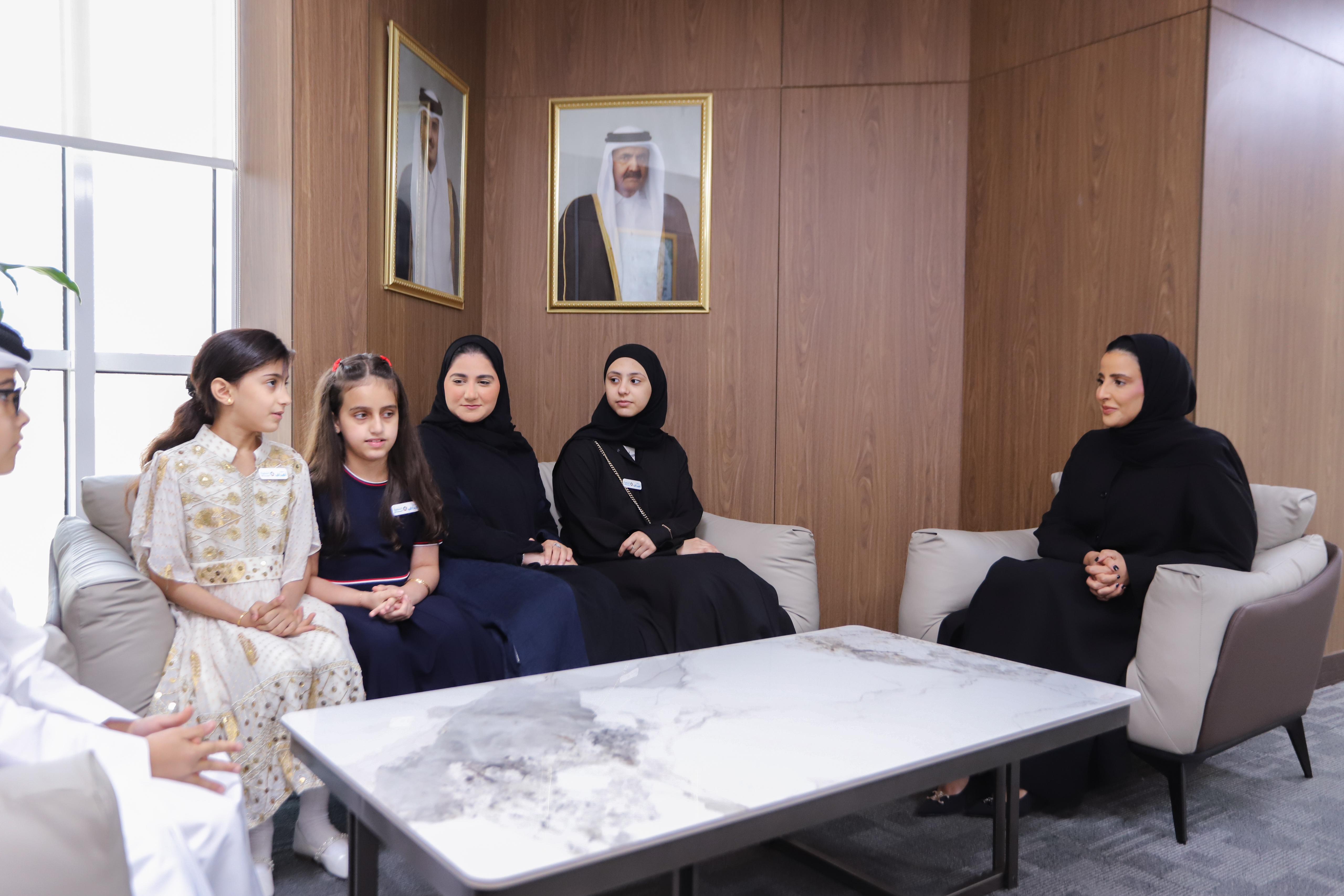 Sheikha Sheikha Bint Jassim Al Thani Welcomes Sustainable Development Ambassadors