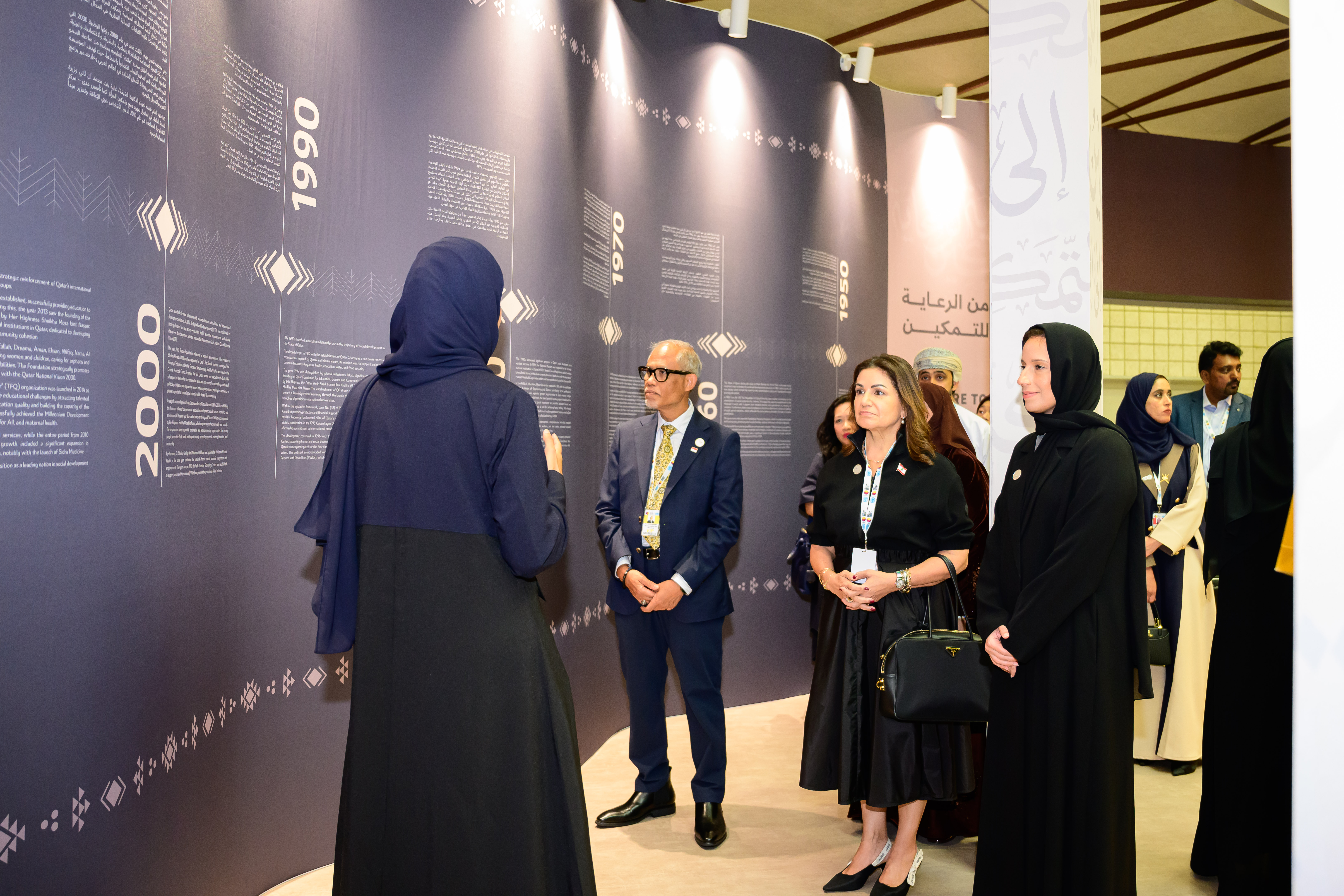 MSDF Minister Opens "From Care to Empowerment" Exhibition