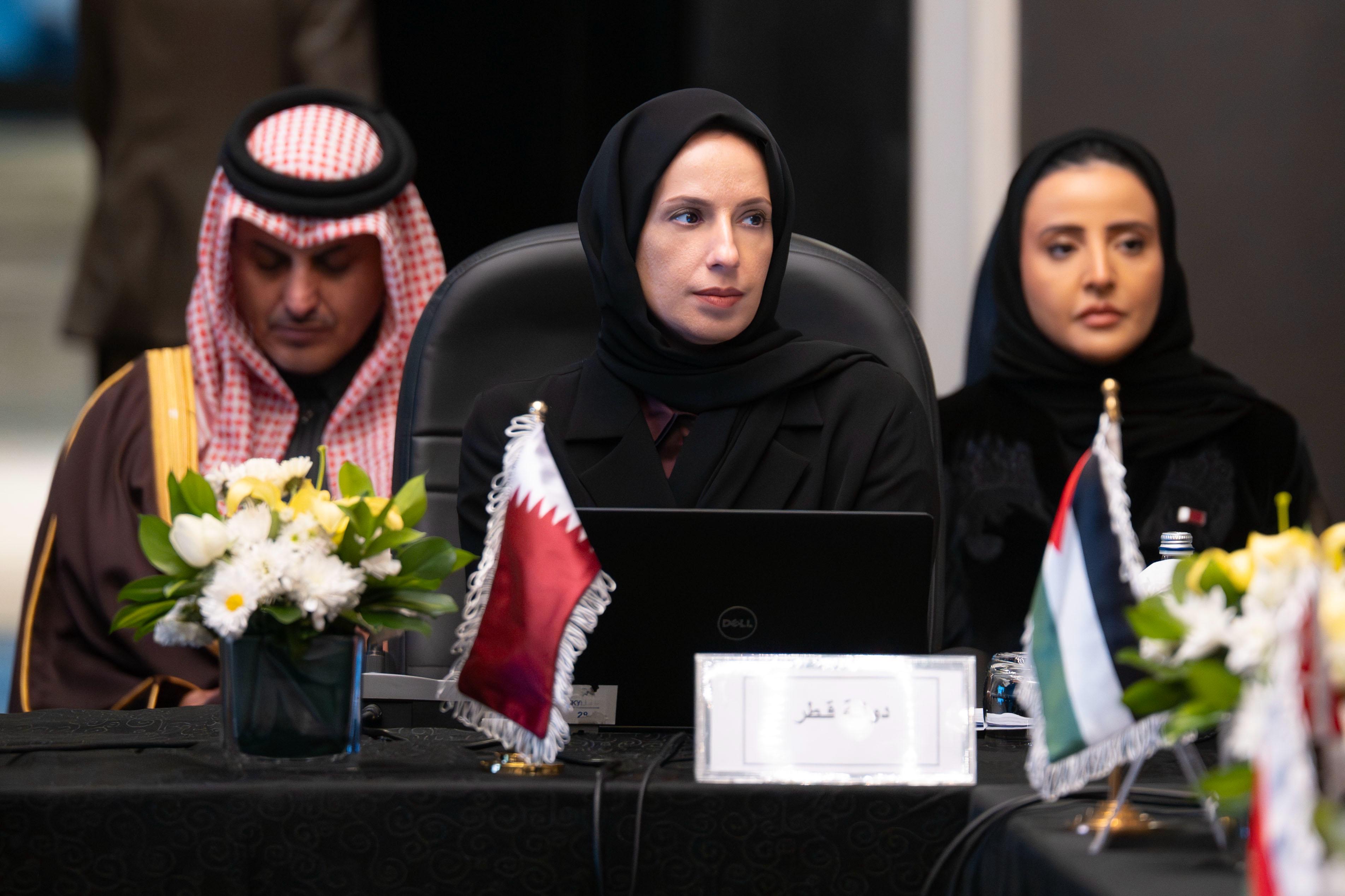 MSDF Minister Leads Qatar’s Delegation at the 45th Session of Arab Social Affairs Ministers in Amman