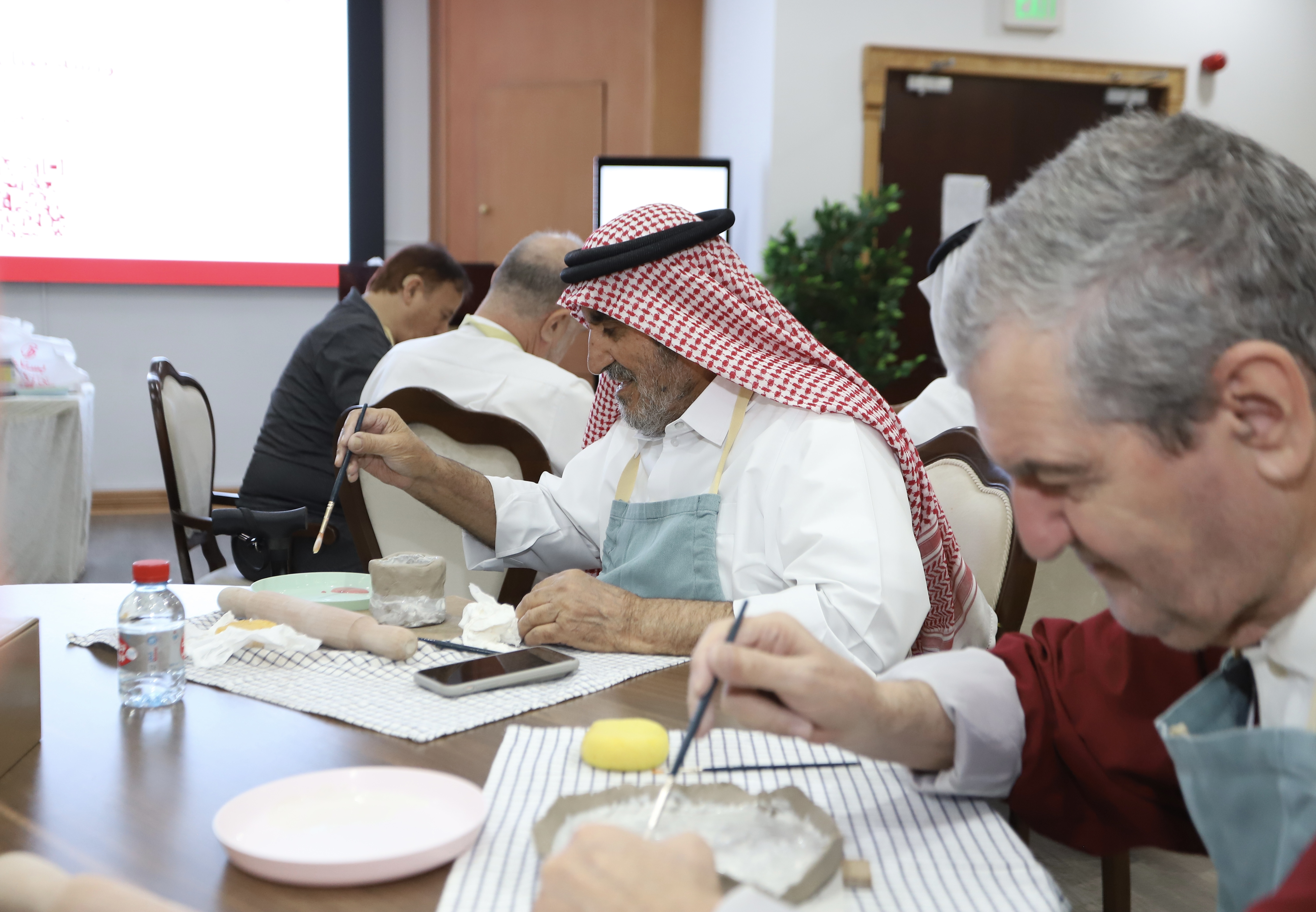 MSDF Organizes Pottery Workshop for Seniors to Enhance Creativity and Quality of Life